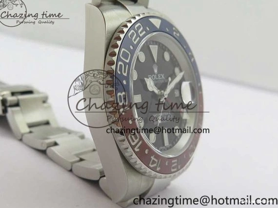 0412 GMT Master II 126710 BLRO 904L SS MIF 1:1 Best Edition on Oyster Bracelet SA3186 CHS Cozy 2553
